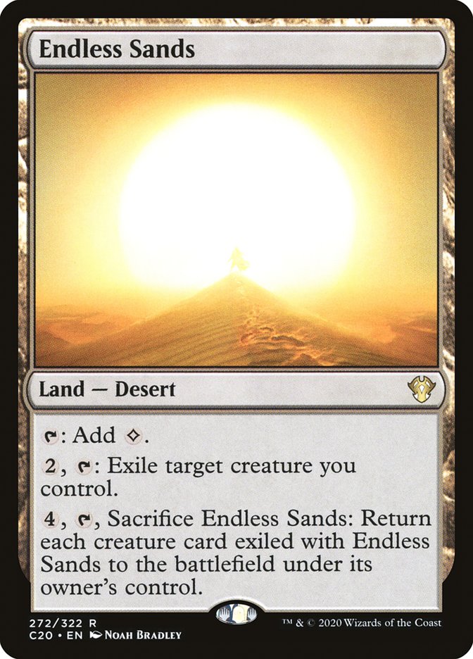 Endless Sands [Commander 2020] | Anubis Games and Hobby