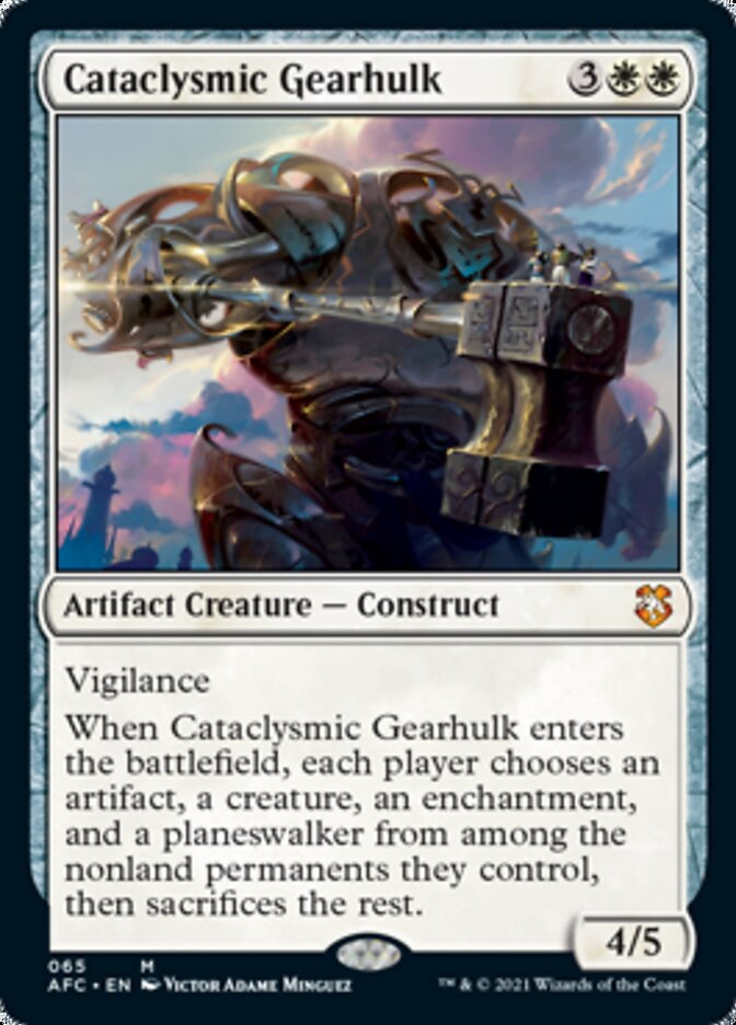 Cataclysmic Gearhulk [Dungeons & Dragons: Adventures in the Forgotten Realms Commander] | Anubis Games and Hobby