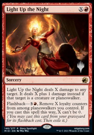 Light Up the Night (Promo Pack) [Innistrad: Midnight Hunt Promos] | Anubis Games and Hobby