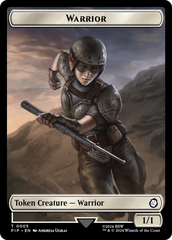 Soldier (0010) // Warrior Double-Sided Token [Fallout Tokens] | Anubis Games and Hobby