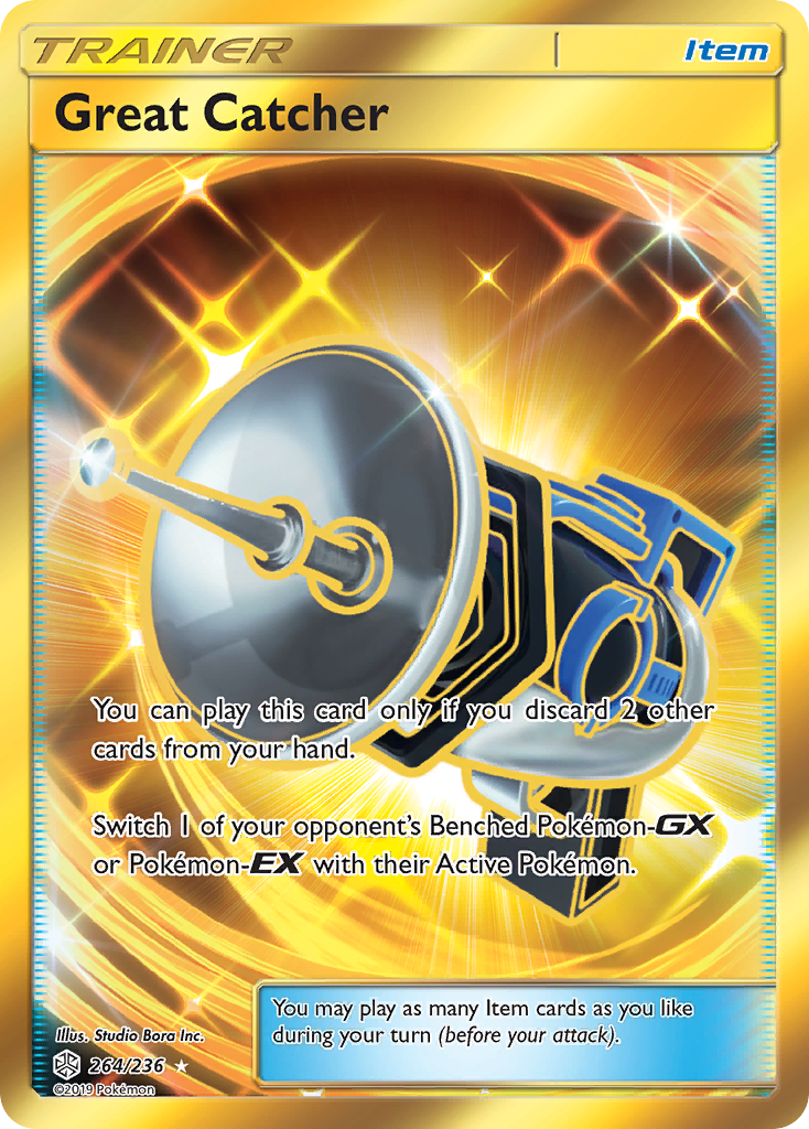 Great Catcher (264/236) [Sun & Moon: Cosmic Eclipse] | Anubis Games and Hobby