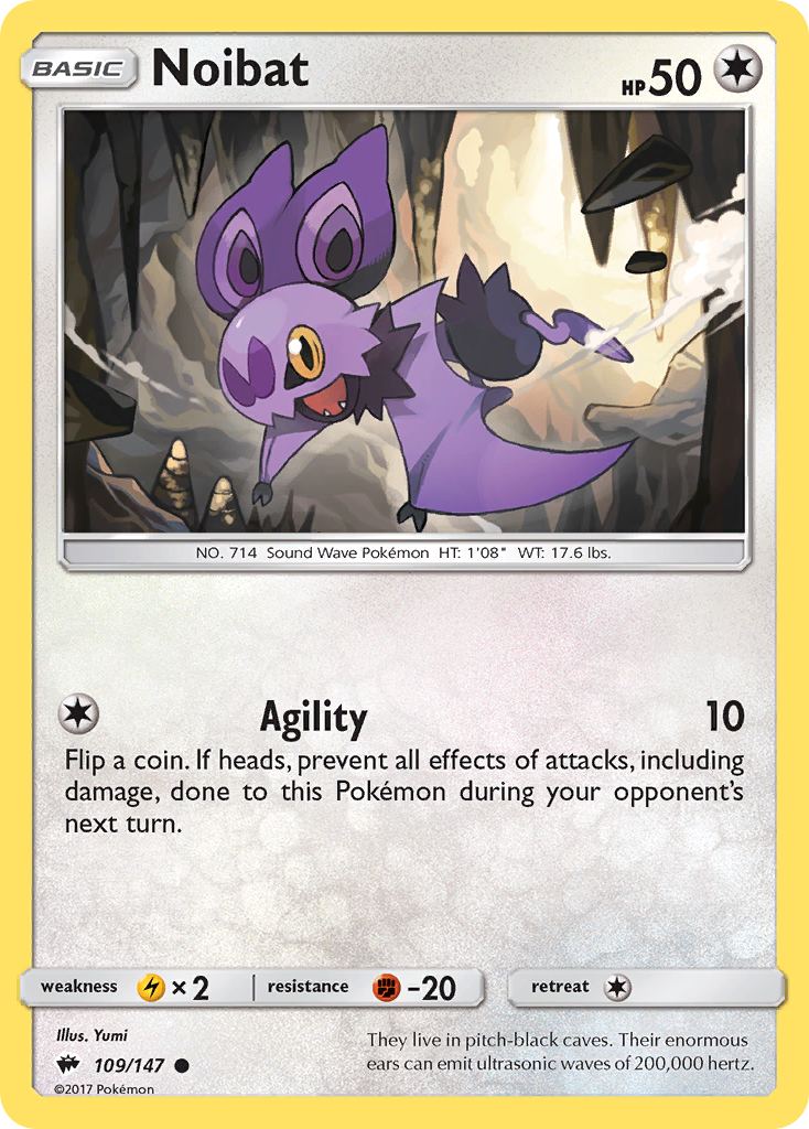 Noibat (109/147) [Sun & Moon: Burning Shadows] | Anubis Games and Hobby