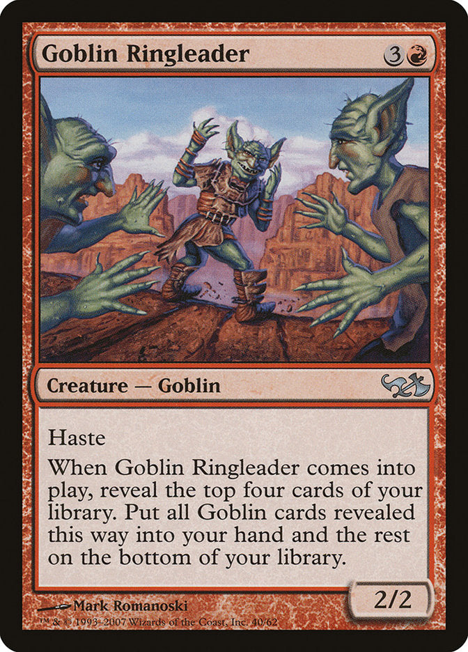 Goblin Ringleader [Duel Decks: Elves vs. Goblins] | Anubis Games and Hobby