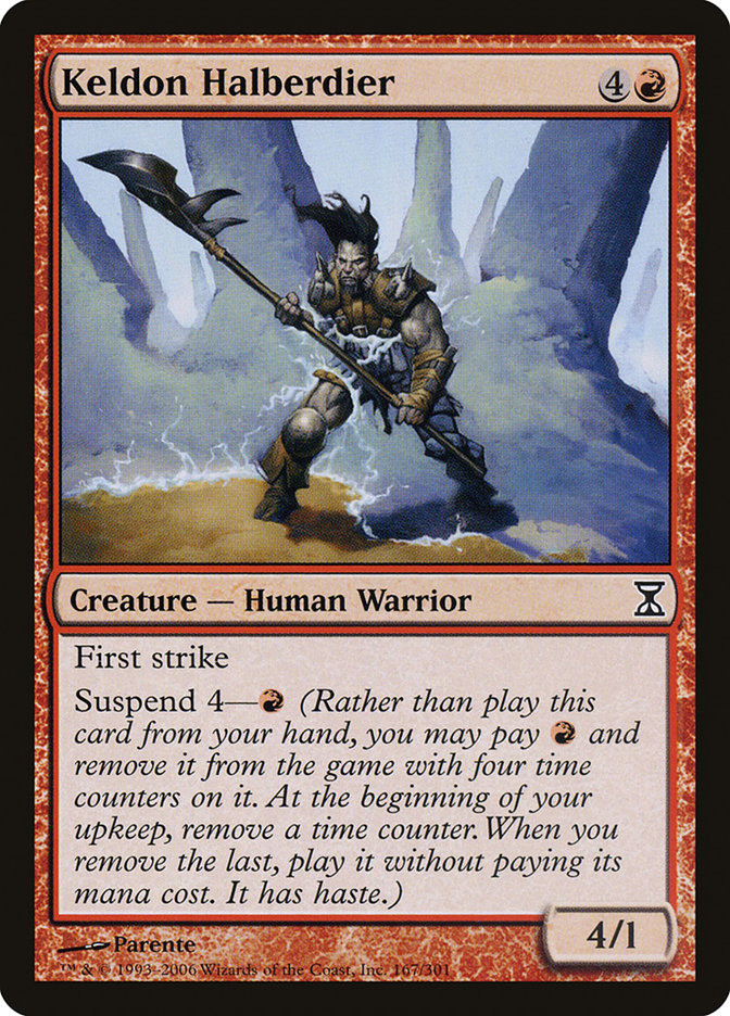 Keldon Halberdier [Time Spiral] | Anubis Games and Hobby