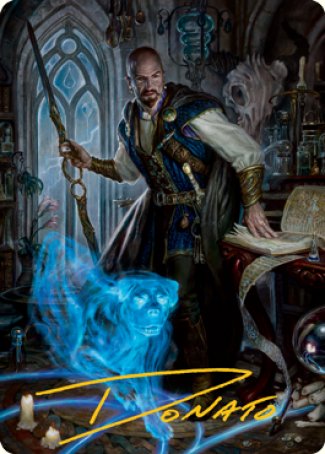 Mordenkainen Art Card (Gold-Stamped Signature) [Dungeons & Dragons: Adventures in the Forgotten Realms Art Series] | Anubis Games and Hobby