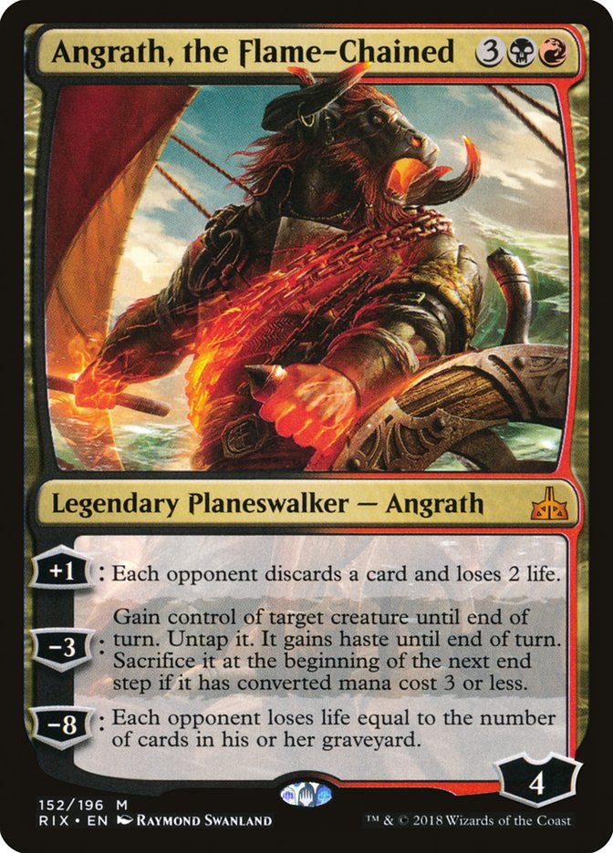 Angrath, the Flame-Chained [Rivals of Ixalan] | Anubis Games and Hobby