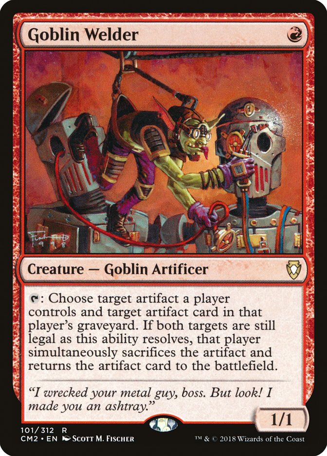 Goblin Welder [Commander Anthology Volume II] | Anubis Games and Hobby