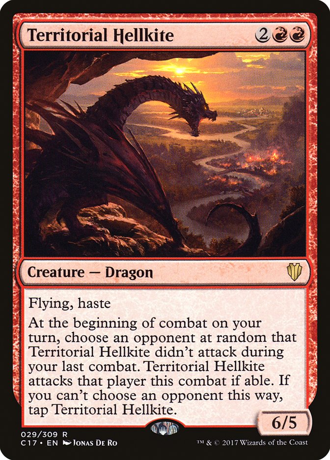 Territorial Hellkite [Commander 2017] | Anubis Games and Hobby