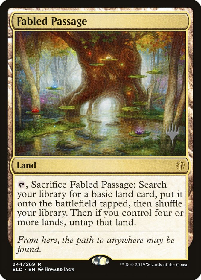 Fabled Passage (Promo Pack) [Throne of Eldraine Promos] | Anubis Games and Hobby