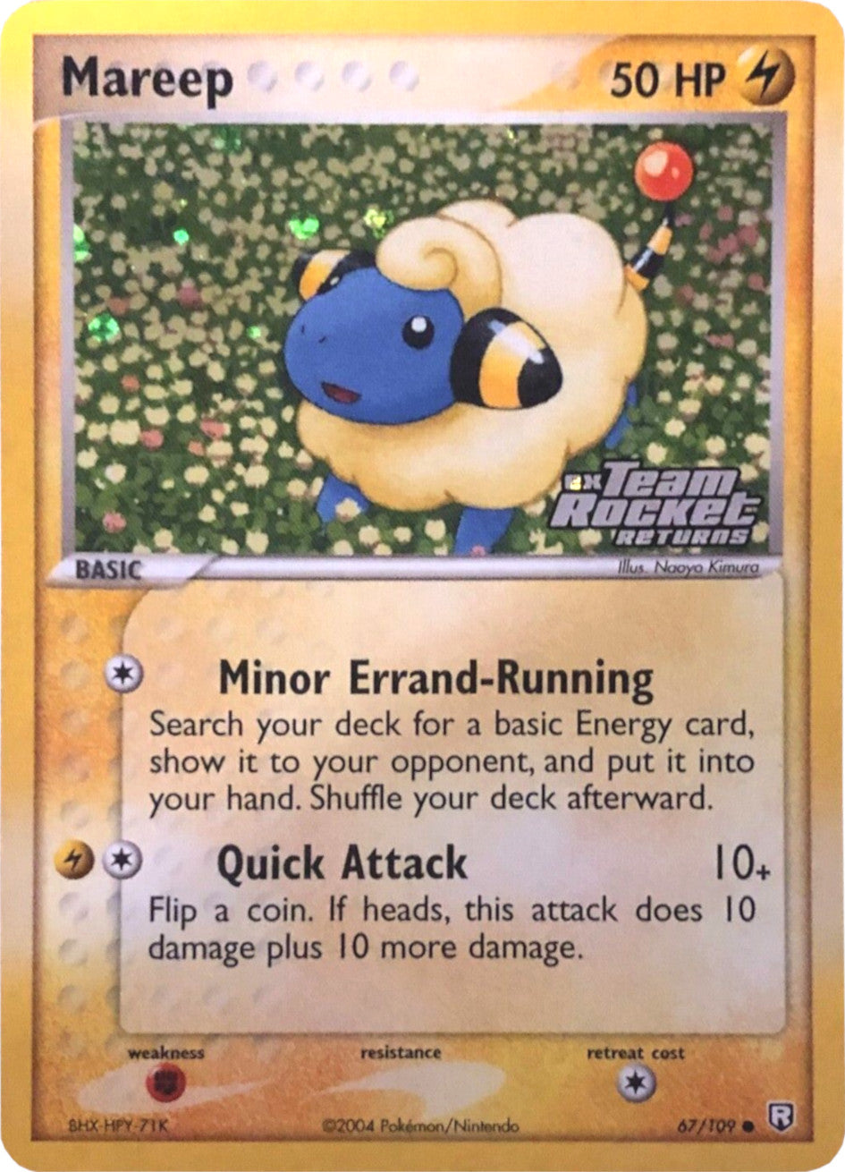 Mareep (67/109) (Stamped) [EX: Team Rocket Returns] | Anubis Games and Hobby