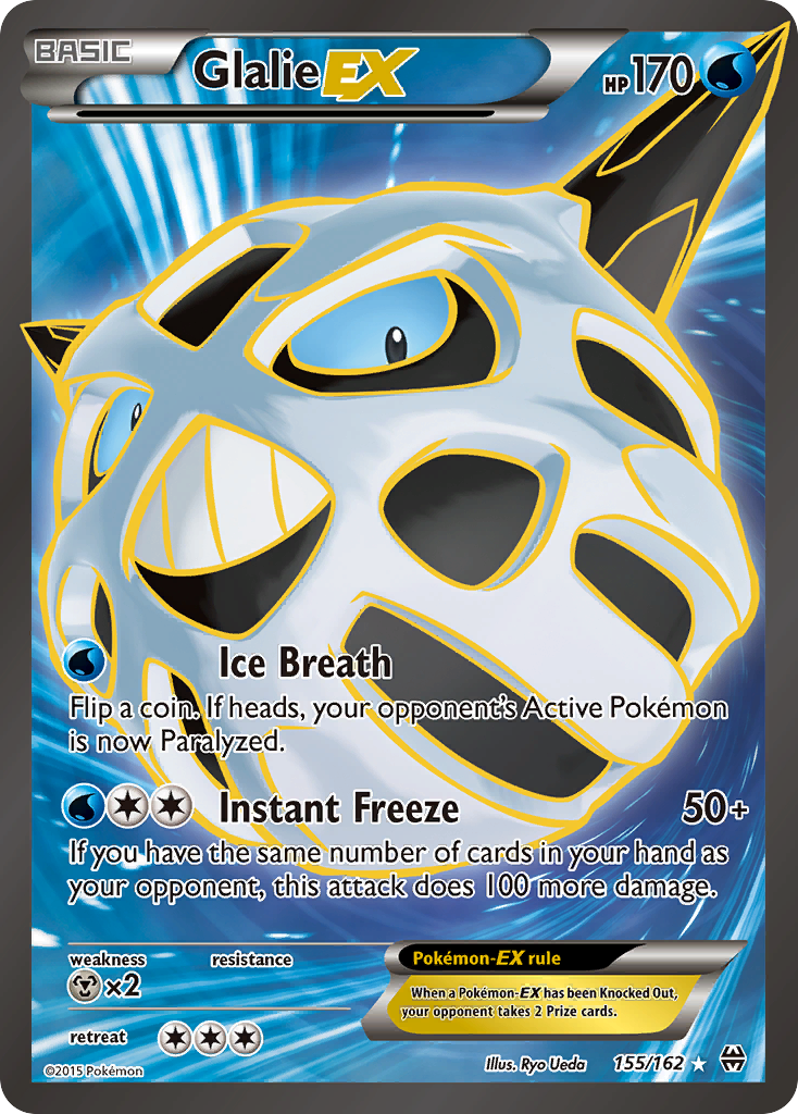 Glalie EX (155/162) [XY: BREAKthrough] | Anubis Games and Hobby