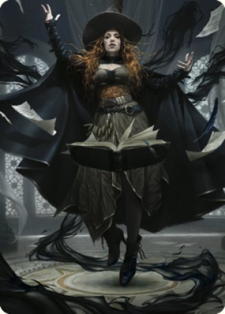 Tasha, the Witch Queen Art Card (41) [Commander Legends: Battle for Baldur's Gate Art Series] | Anubis Games and Hobby