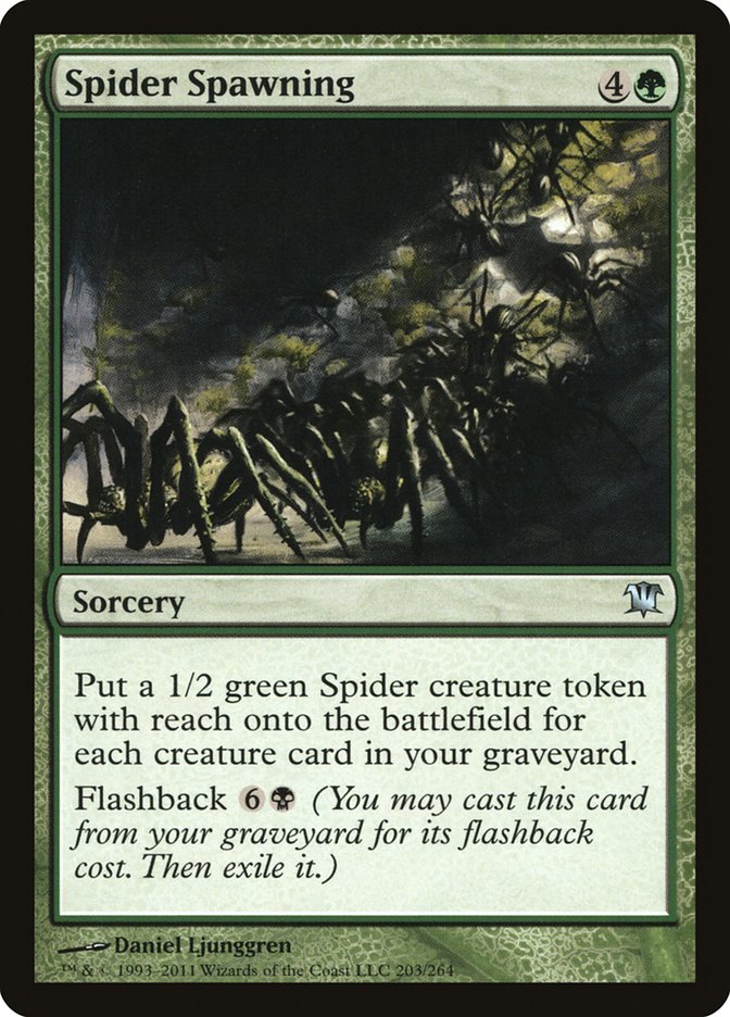 Spider Spawning [Innistrad] | Anubis Games and Hobby