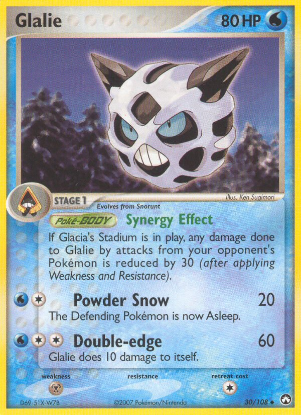 Glalie (30/108) [EX: Power Keepers] | Anubis Games and Hobby
