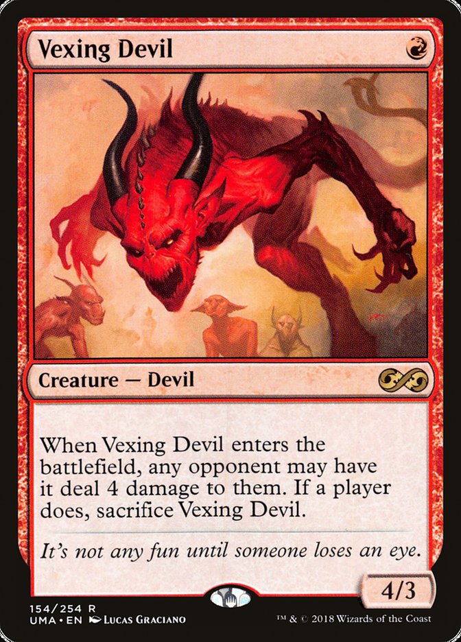 Vexing Devil [Ultimate Masters] | Anubis Games and Hobby