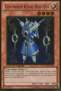 Thunder King Rai-Oh [Gold Series 3] [GLD3-EN020] | Anubis Games and Hobby