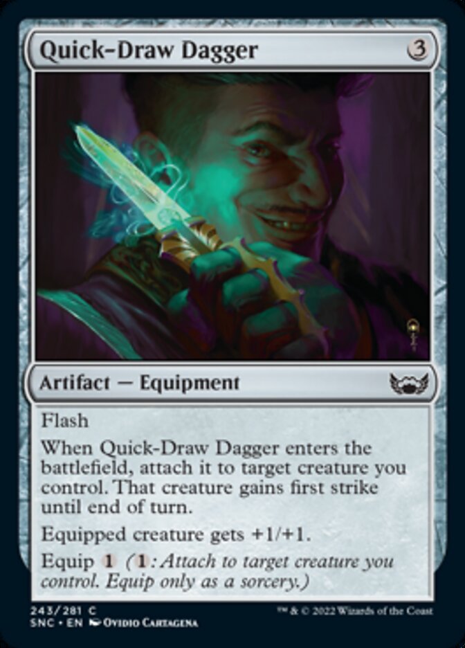 Quick-Draw Dagger [Streets of New Capenna] | Anubis Games and Hobby