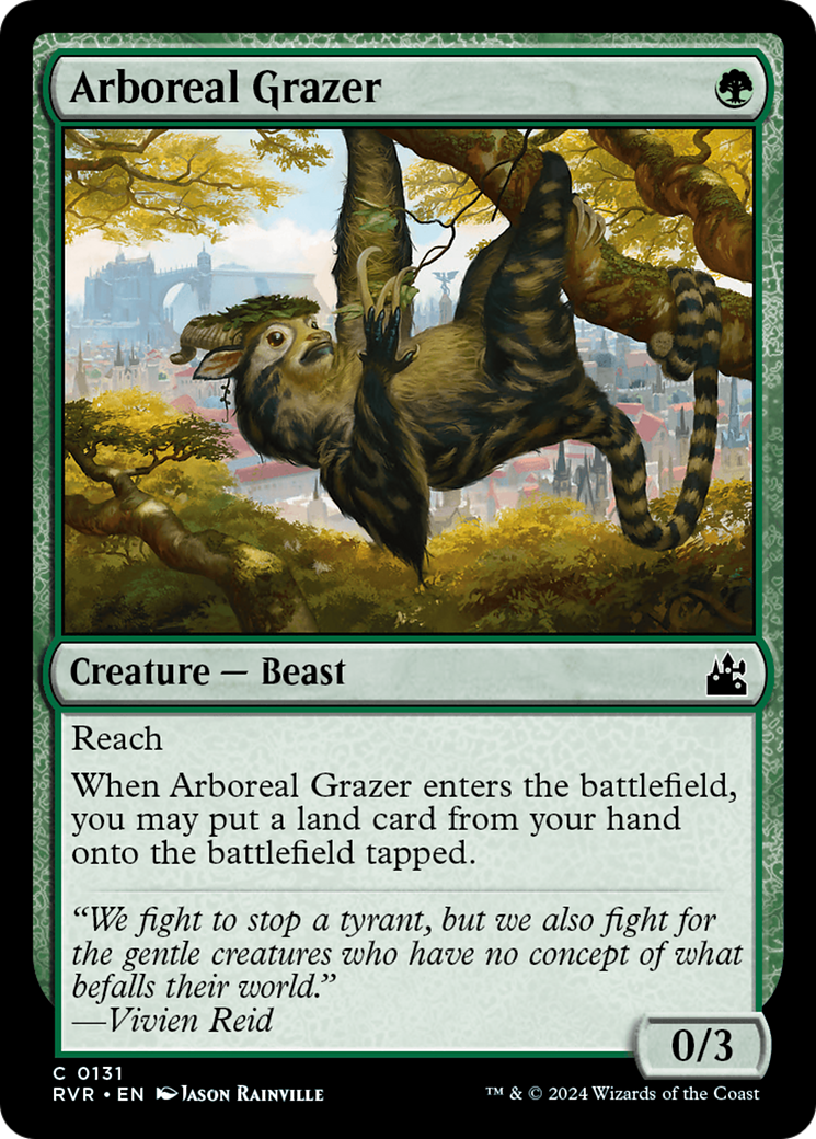 Arboreal Grazer [Ravnica Remastered] | Anubis Games and Hobby