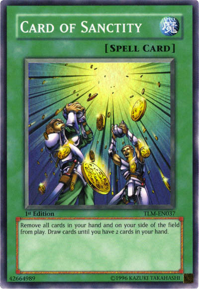 Card of Sanctity [TLM-EN037] Super Rare | Anubis Games and Hobby