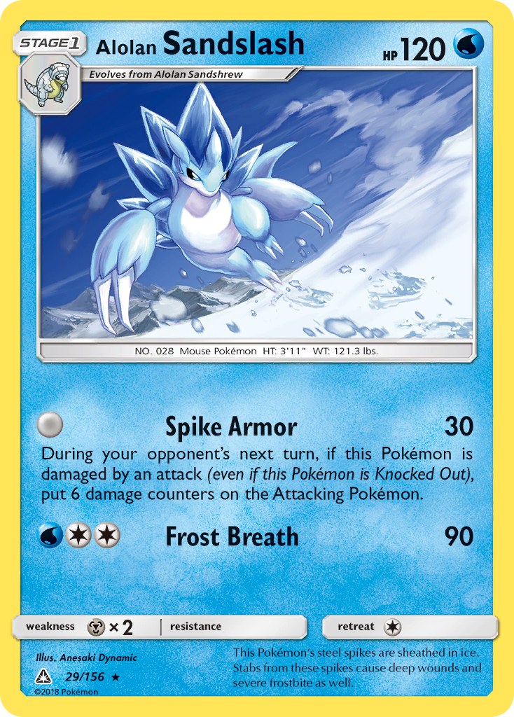 Alolan Sandslash (29/156) [Sun & Moon: Ultra Prism] | Anubis Games and Hobby