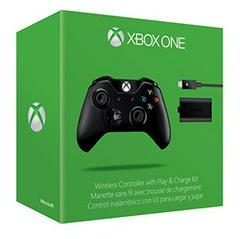 Xbox One Black Wireless Controller + Play and Charge Kit - Xbox One | Anubis Games and Hobby