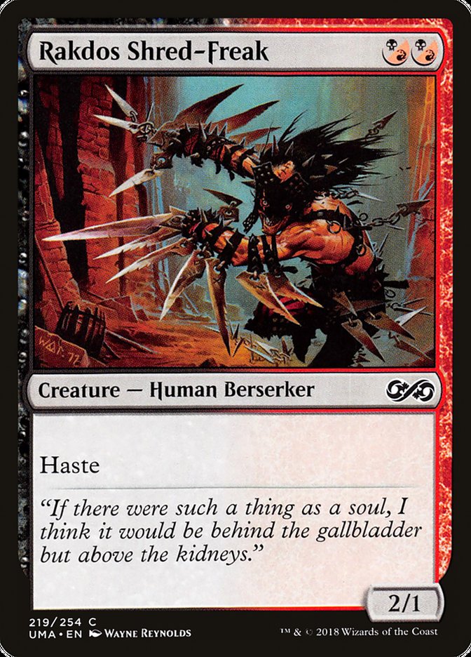 Rakdos Shred-Freak [Ultimate Masters] | Anubis Games and Hobby