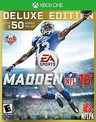 Madden NFL 16 Deluxe Edition - Xbox One | Anubis Games and Hobby