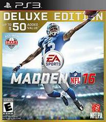 Madden NFL 16 Deluxe Edition - Playstation 3 | Anubis Games and Hobby