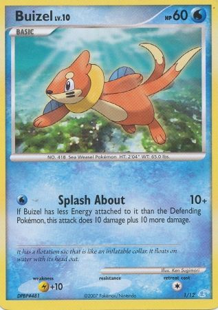 Buizel (1/12) [Diamond & Pearl: Trainer Kit - Manaphy] | Anubis Games and Hobby