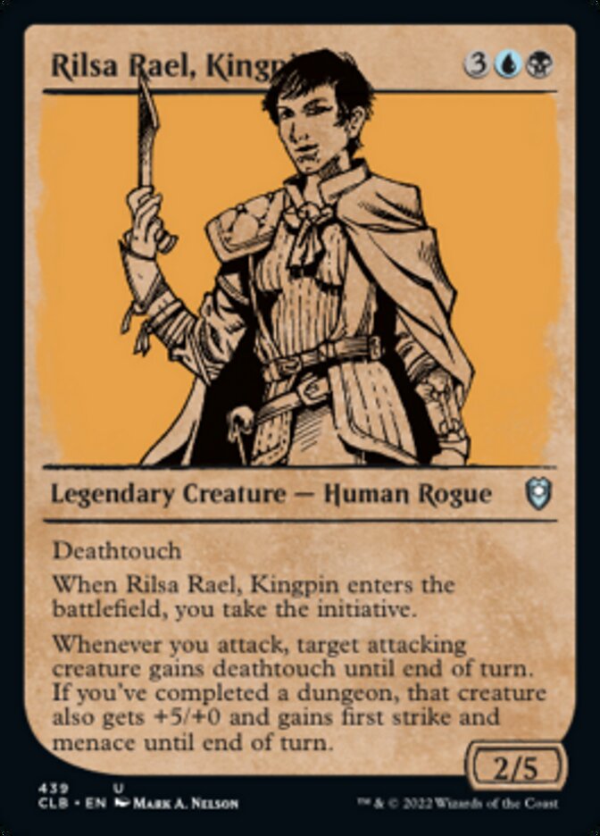 Rilsa Rael, Kingpin (Showcase) [Commander Legends: Battle for Baldur's Gate] | Anubis Games and Hobby