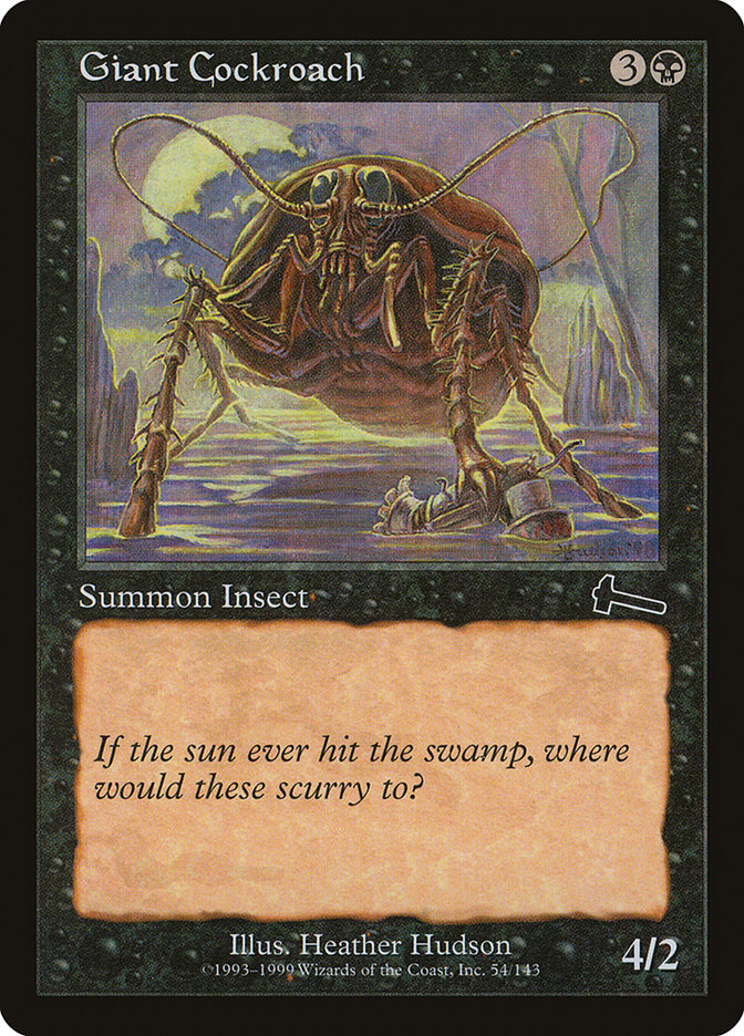 Giant Cockroach [Urza's Legacy] | Anubis Games and Hobby