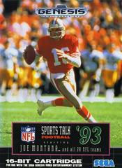 Sports Talk Football '93 Starring Joe Montana - Sega Genesis | Anubis Games and Hobby