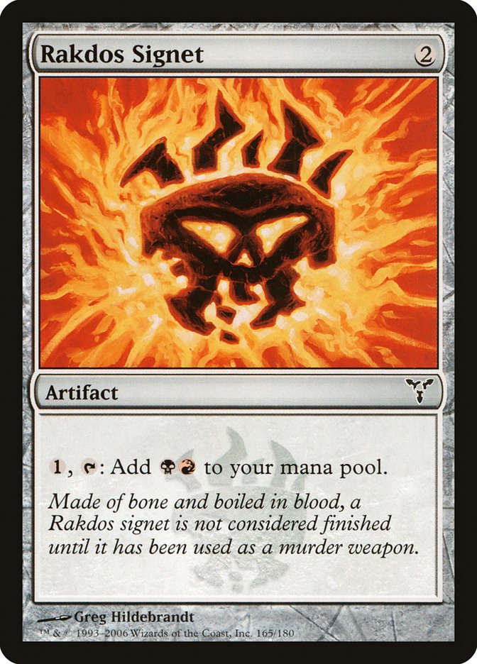 Rakdos Signet [Dissension] | Anubis Games and Hobby