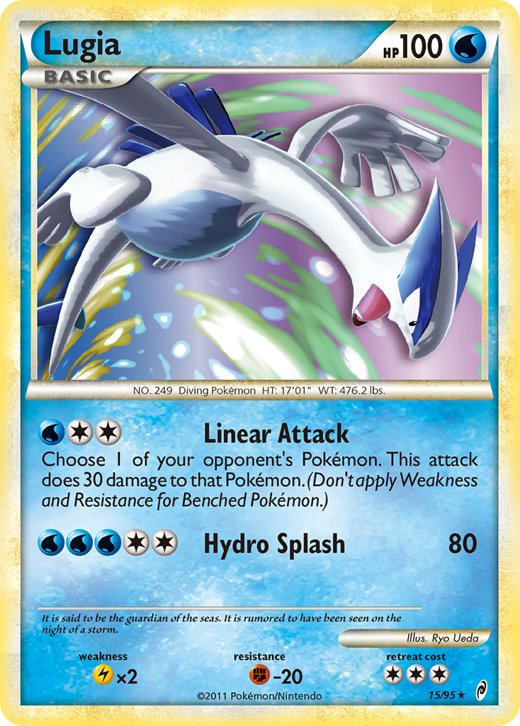 Lugia (15/95) [HeartGold & SoulSilver: Call of Legends] | Anubis Games and Hobby