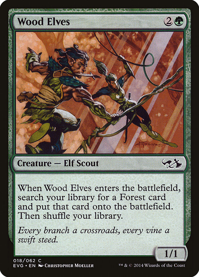 Wood Elves (Elves vs. Goblins) [Duel Decks Anthology] | Anubis Games and Hobby