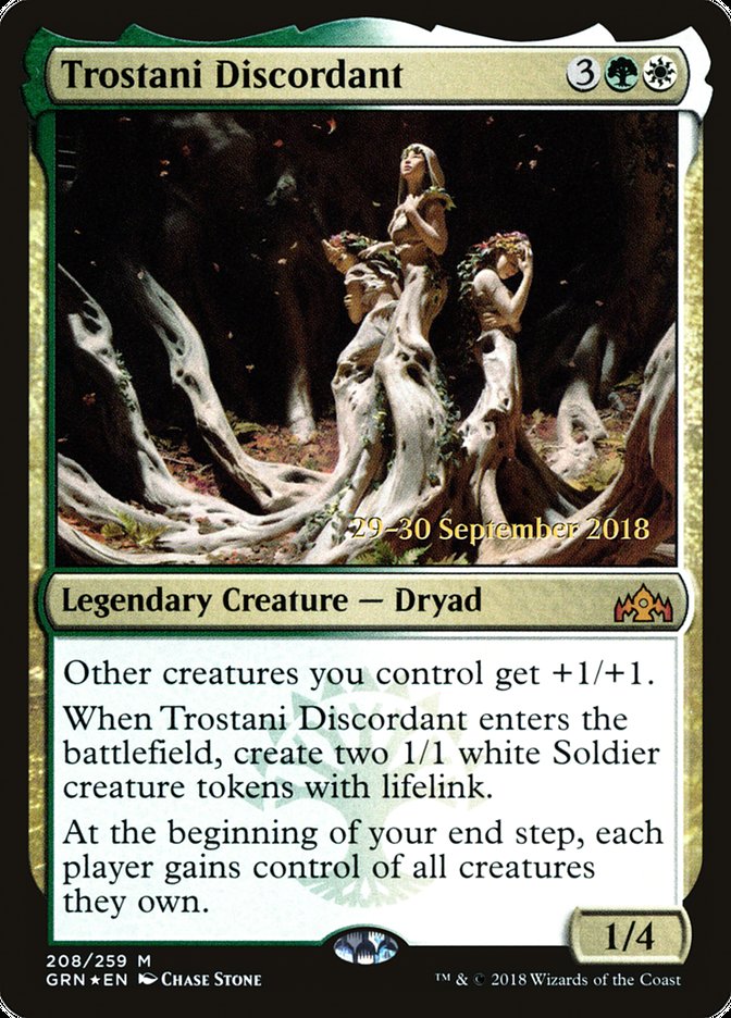 Trostani Discordant [Guilds of Ravnica Prerelease Promos] | Anubis Games and Hobby