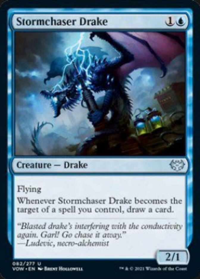 Stormchaser Drake [Innistrad: Crimson Vow] | Anubis Games and Hobby