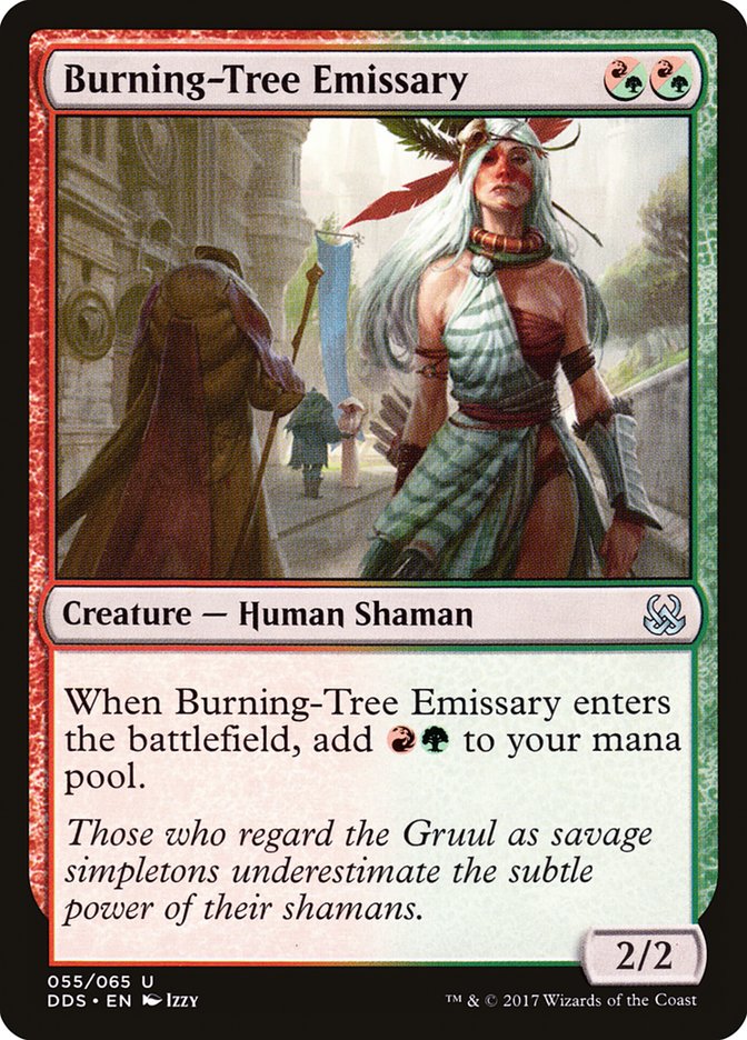 Burning-Tree Emissary [Duel Decks: Mind vs. Might] | Anubis Games and Hobby