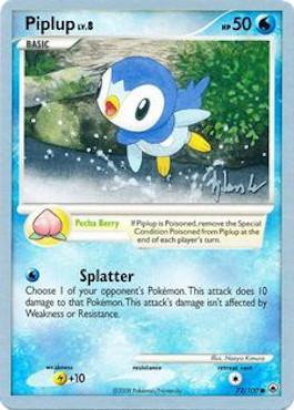 Piplup LV.8 (72/100) (Empotech - Dylan Lefavour) [World Championships 2008] | Anubis Games and Hobby