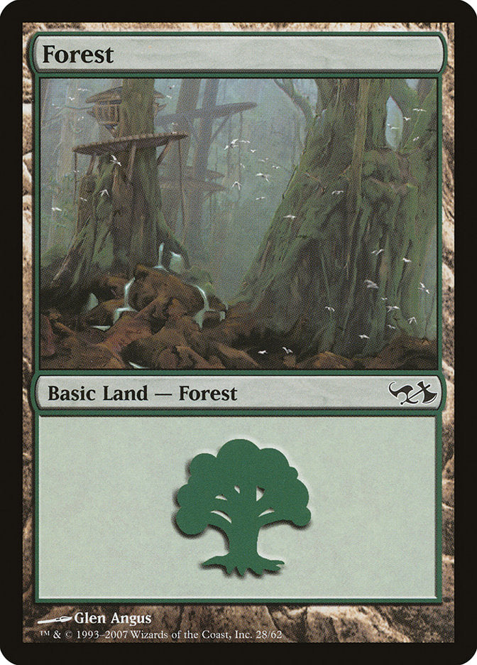 Forest (28) [Duel Decks: Elves vs. Goblins] | Anubis Games and Hobby
