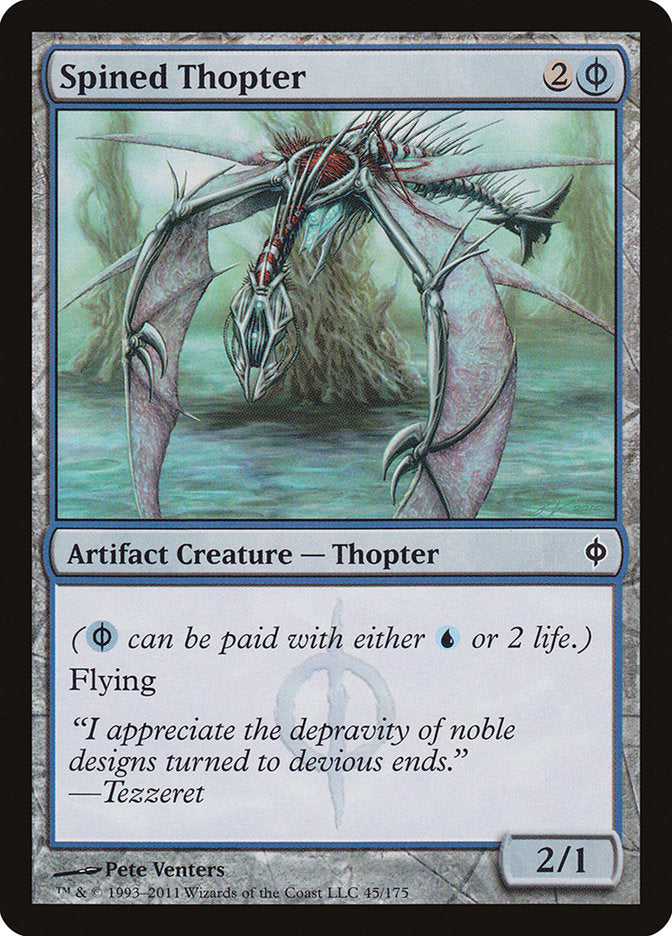 Spined Thopter [New Phyrexia] | Anubis Games and Hobby