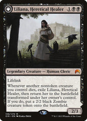 Liliana, Heretical Healer // Liliana, Defiant Necromancer [Magic Origins] | Anubis Games and Hobby