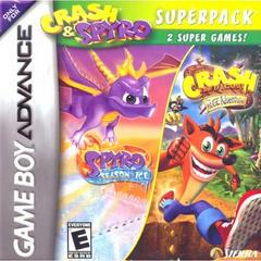 Crash and Spyro Superpack: Season of Ice & Huge Adventure - GameBoy Advance | Anubis Games and Hobby