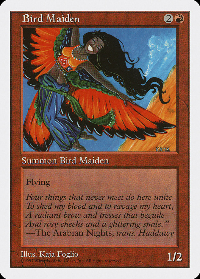 Bird Maiden [Fifth Edition] | Anubis Games and Hobby