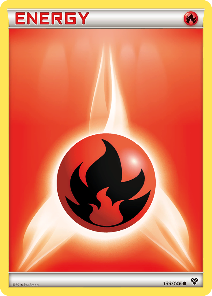 Fire Energy (133/146) [XY: Base Set] | Anubis Games and Hobby