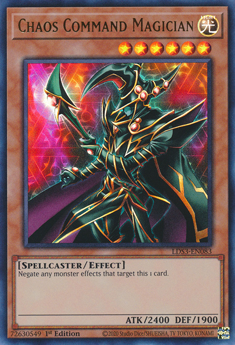 Chaos Command Magician [LDS3-EN083] Ultra Rare | Anubis Games and Hobby