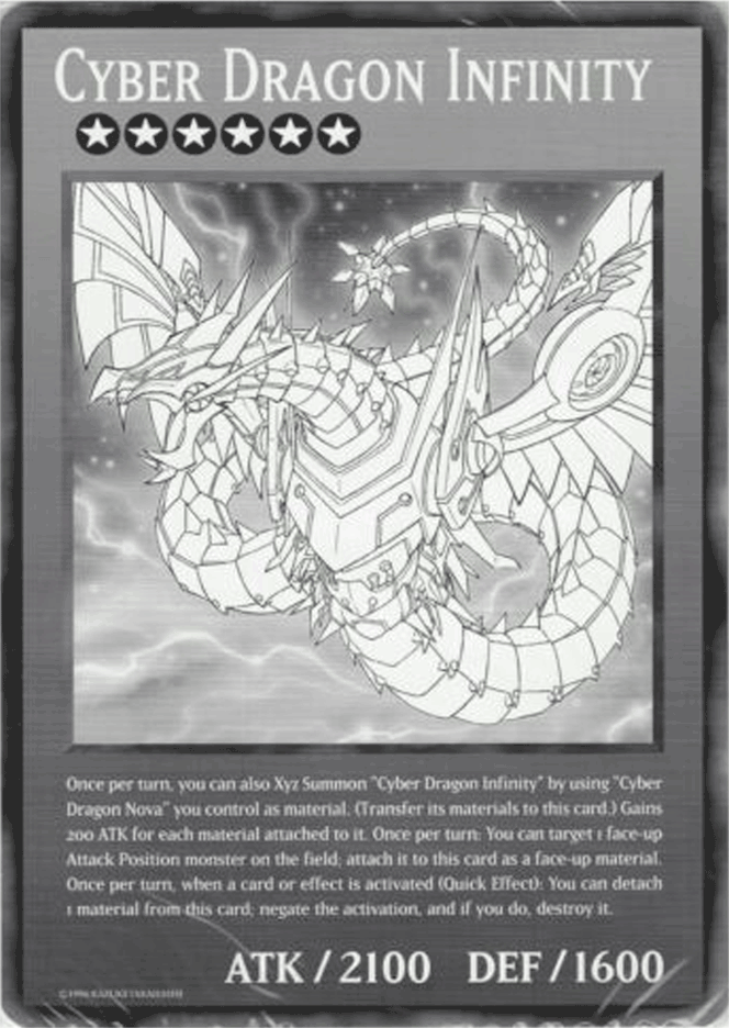 Cyber Dragon Infinity (Oversized) Common | Anubis Games and Hobby