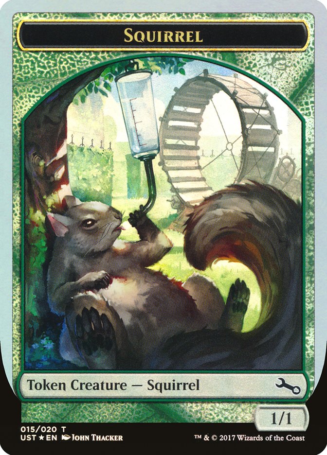 Squirrel Token [Unstable Tokens] | Anubis Games and Hobby