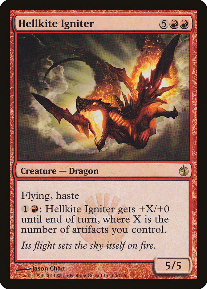 Hellkite Igniter [Mirrodin Besieged] | Anubis Games and Hobby