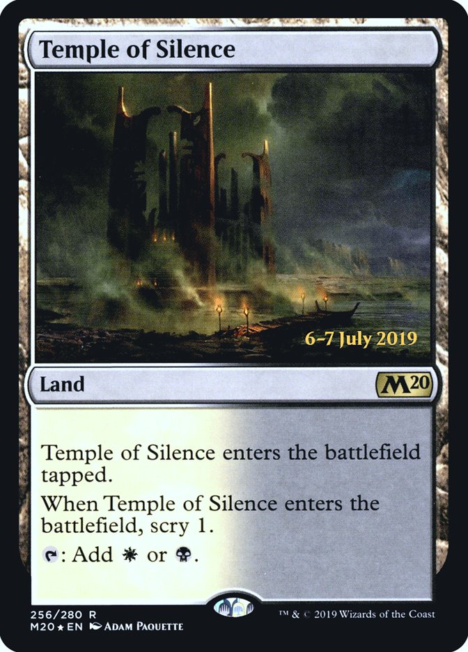 Temple of Silence [Core Set 2020 Prerelease Promos] | Anubis Games and Hobby